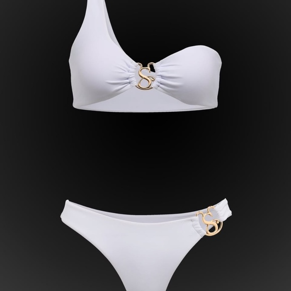 Suntuosa Luminosa White Swimsuit - Picture 3 of 4